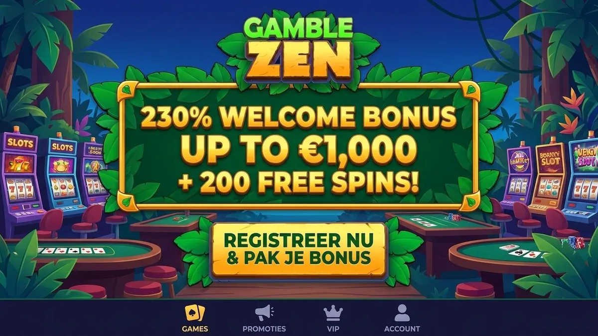 Registreren met bonus